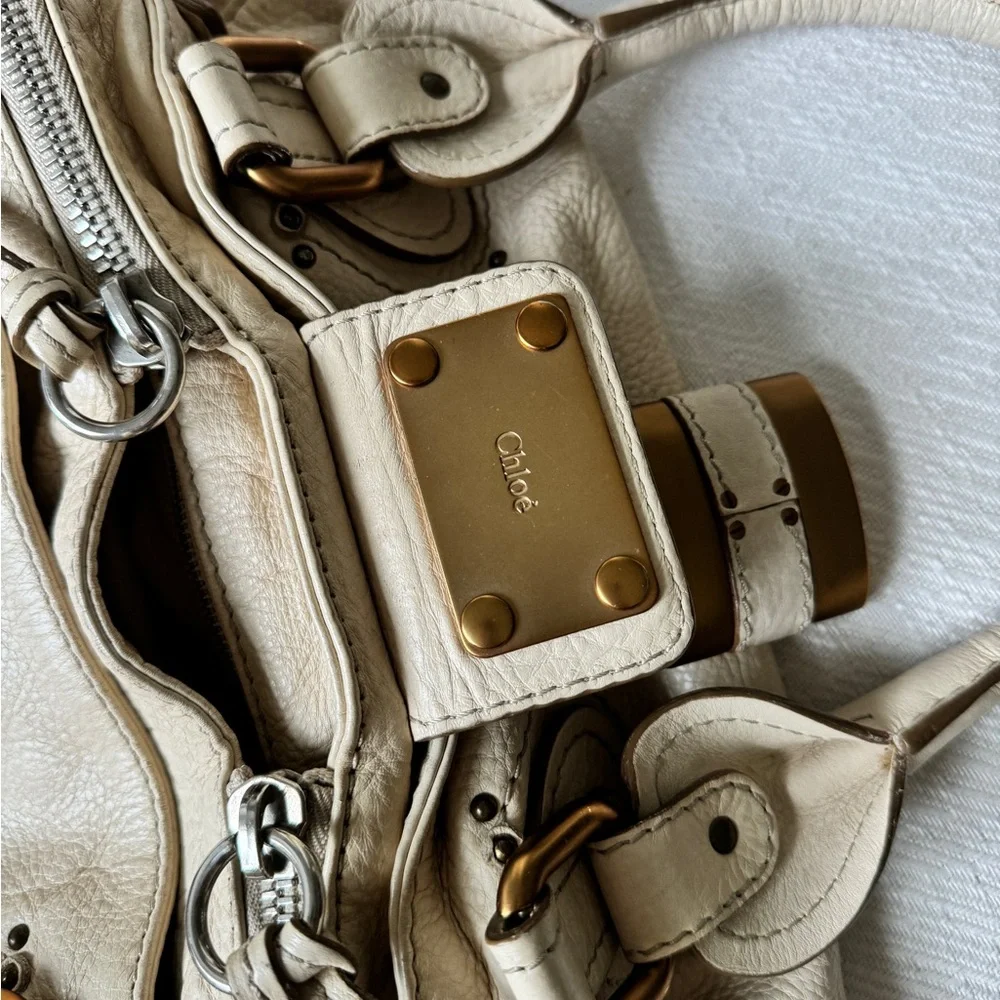 Vintage cream Chloe Paddington Bag - Picture 6 of 16